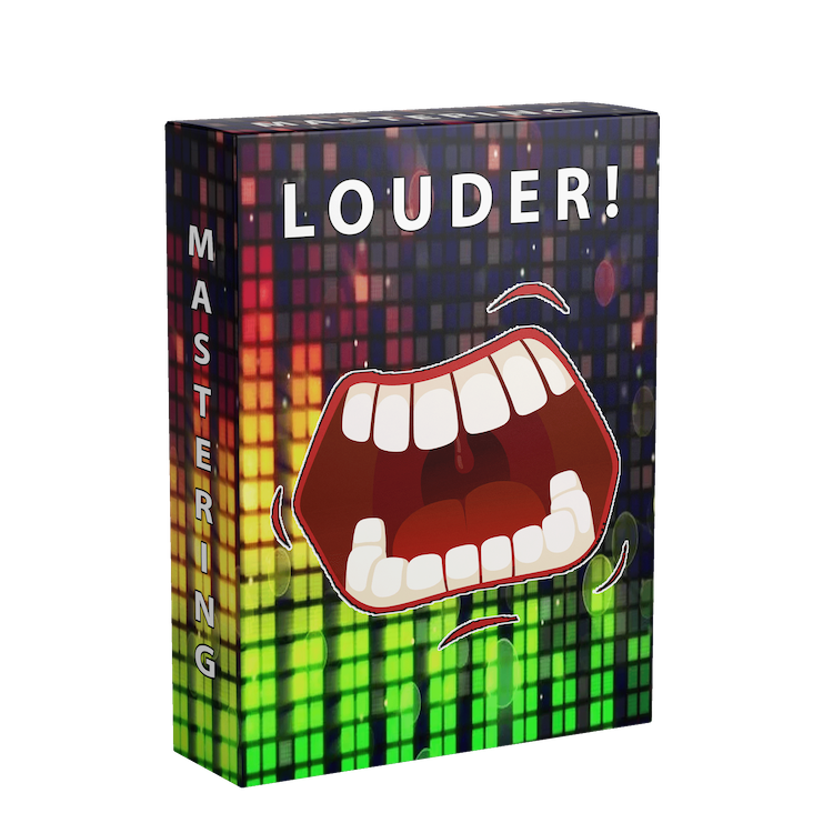 "Louder" Product Art