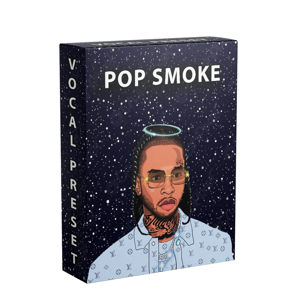 Pop Smoke vocal preset Product Art